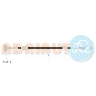 Трос ручного гальма ADRIAUTO 11.0221.2