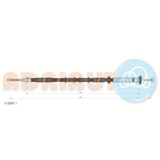 Трос ручного гальма ADRIAUTO 11.0297.1
