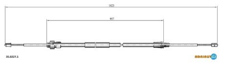 Тросик ADRIAUTO 35.0227.1 (фото 1)