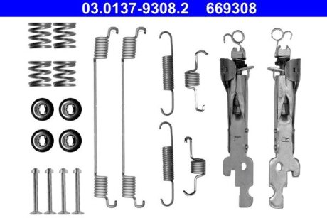 Комплектуючі для гальмівних колодок ATE 03013793082 (фото 1)