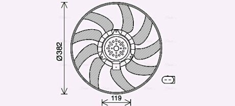 Вентилятор AVA COOLING AI7519 (фото 1)