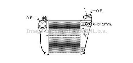 Охолоджувач наддувального повітря AVA COOLING AIA4354