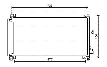 Радіатор кодиціонера AVA COOLING CN5273D