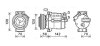 AVA CHEVROLET Компресор кондиціонера CAPTIVA 2.0-2.4 D 11-, OPEL AVA COOLING CTK063 (фото 1)