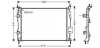 AVA NISSAN Радіатор охолодження Qashqai 1.6/2.0 1.6/2.0 09- AVA COOLING DN2413 (фото 1)