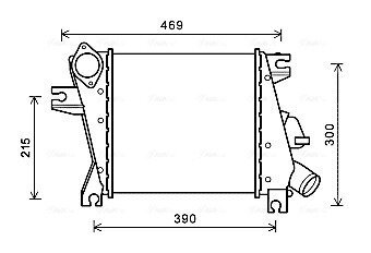 Інтеркулер AVA COOLING DN4411