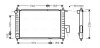 AVA DAEWOO Радіатор системи охолодження Matiz AVA COOLING DWA2046 (фото 1)