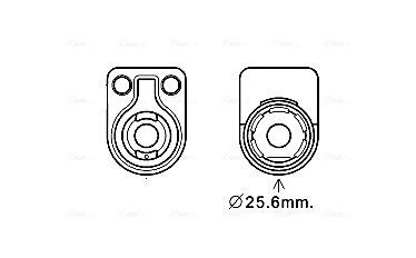 Охолоджувач оливи AVA COOLING FD3624