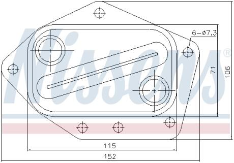 Охолоджувач оливи AVA COOLING FT3492