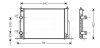 AVA FIAT Радіатор системи охолодження двигуна STILO 1.6, 1.8, 1.9 01- AVA COOLING FTA2244 (фото 1)