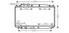 Радіатор, Система охолодження двигуна AVA COOLING HD2187 (фото 1)