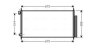 AVA HONDA Радіатор кондиціонера (конденсатор) Accord VII 2.0/2.4 03- AVA COOLING HD5185D (фото 1)