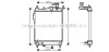 Радіатор, система охолодження двигуна AVA COOLING HYA2099 (фото 1)