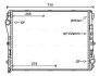 Радіатор, Система охолодження двигуна AVA COOLING MS2667 (фото 1)