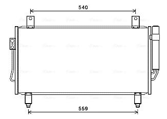 Радіатор кодиціонера AVA COOLING MT5252D