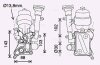 AVA FIAT Масляний радіатор (з корпусом) 500, Doblo, Fiorino, Grande Punto, Qubo, Opel Combo Tour, Corsa C/D 1.3d AVA COOLING OL3686H (фото 1)