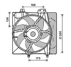 Вентилятор AVA COOLING PE7550 (фото 1)