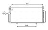 AVA SUBARU Радіатор кондиціонера (конденсатор) з осушувачем Impreza 00- AVA COOLING SUA5078D (фото 1)