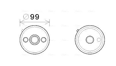 Охолоджувач оливи AVA COOLING VN3358