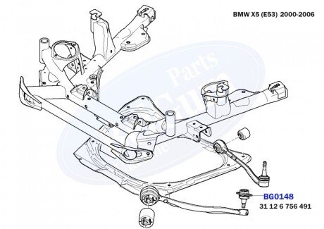 Пильовик шаровой опоры BELGUM PARTS BG0148 (фото 1)