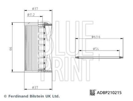 Фільтр АКПП BLUE PRINT ADBP210215