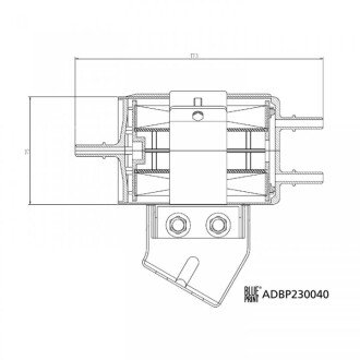 Фільтр палива BLUE PRINT ADBP230040