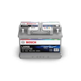 Акумулятор 12В/70Ач/760А BOSCH 0 092 LA0 080