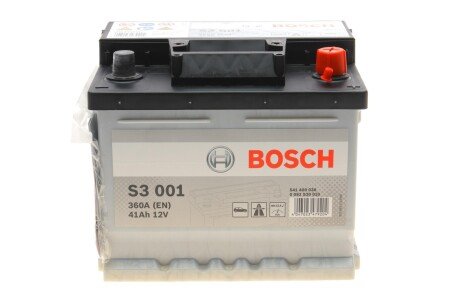 Акумулятор 12В/41Аг/360А/10,76кг BOSCH 0 092 S30 010