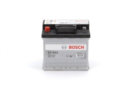 Акумулятор 12В/45Аг/400А/11,57кг BOSCH 0 092 S30 030