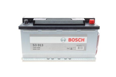 Автомобільний акумулятор S3 90Ah 720A R+ BOSCH 0092S30130