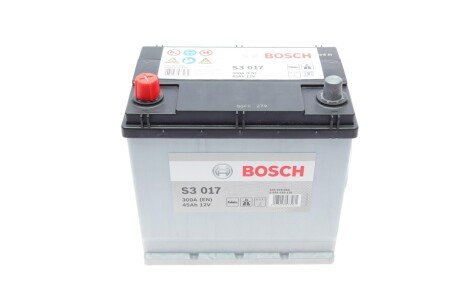 Акумулятор 12В/45Аг/300А/10,78кг BOSCH 0 092 S30 170