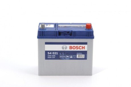 Автомобільний акумулятор S4 Silver 45Ah 330A R+ BOSCH 0092S40210