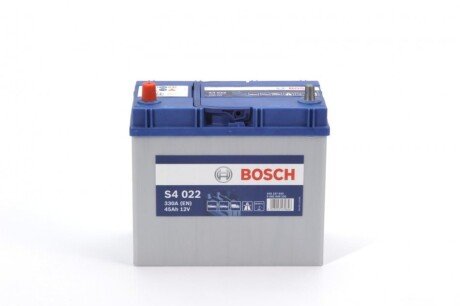 Автомобільний акумулятор S4 Silver 45Ah 330A L+ BOSCH 0092S40220