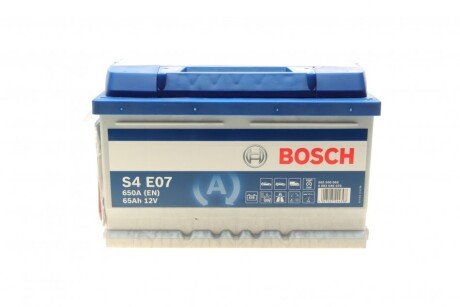 Автомобільний акумулятор S4 EFB 65Ah 540A R+ BOSCH 0092S4E070