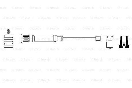 Автомобільний високовольтний провід BOSCH 0 356 912 940