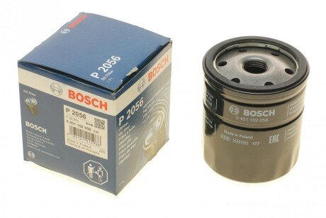 Фільтр оливи BOSCH 0 451 102 056