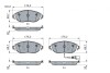 VW К-т передніх гальм. колодок Golf VII, Passat 10-, SKODA Octavia 12- (з датч.) BOSCH 0986424285 (фото 5)