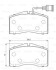 Гальмівні колодки перед. AUDI A8/S8 94-02 (з датчик.) BOSCH 0986424664 (фото 1)