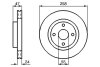 Диск гальмівний передн. MAZDA 323F 1,9 16V/2,0D/TD 93- BOSCH 0986478989 (фото 1)