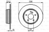 ДИСК ГАЛЬМIВНИЙ ЗАДНIЙ COATED BOSCH 0 986 479 B41 (фото 6)