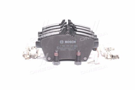 Комплект гальмівних колодок з 4 шт. дисків BOSCH 0986494087