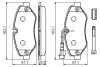 RENAULT к-т гальмівних колодок Maxity, NISSAN NT400 BOSCH 0986494334 (фото 7)