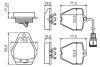 VW гальмівні колодки передні (з датчик.) Audi A8 2.5TDI/3.7 -02 BOSCH 0986494436 (фото 5)