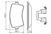 Гальмівні колодки задн. AUDI A4,A5,Q5 07- BOSCH 0986494637 (фото 7)