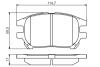 Гальмівні колодки передн Lexus RX 01- BOSCH 0986495140 (фото 5)