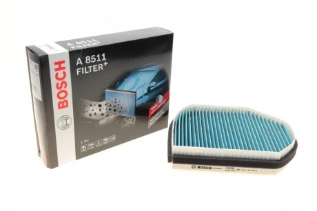 A8511 Filter+ DB фільтр салону (антиалергенний) W202/210 BOSCH 0986628511