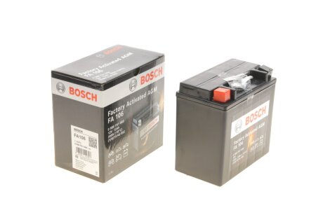 FA AGM Акумулятор мото 12V, 12Ah, 200A, 150*87*145 мм, клеми A BOSCH 0986FA1060