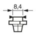 Автолампа Pure Light BAX BX8,4d 1,2 W BOSCH 1987302235 (фото 7)