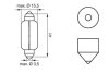 Автолампа Pure Light C15W SV8,5-8 15 W прозрачная BOSCH 1987302238 (фото 5)