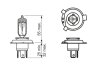 Автолампа галогенова 35/35W BOSCH 1987302827 (фото 6)